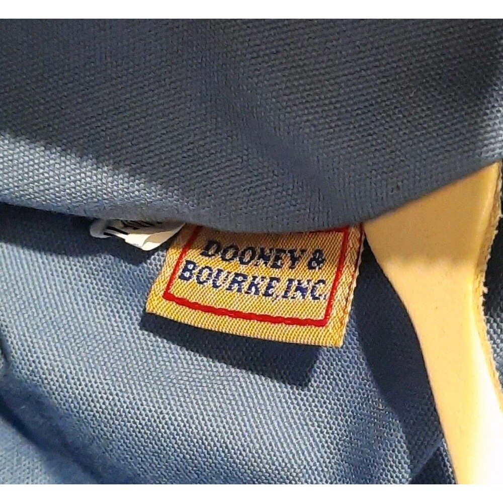 RARE VTG DOONEY BOURKE Y2K IT Gym Bowling Bag Cream Rainbow Zipper NEW WITH TAG - Picture 10 of 11